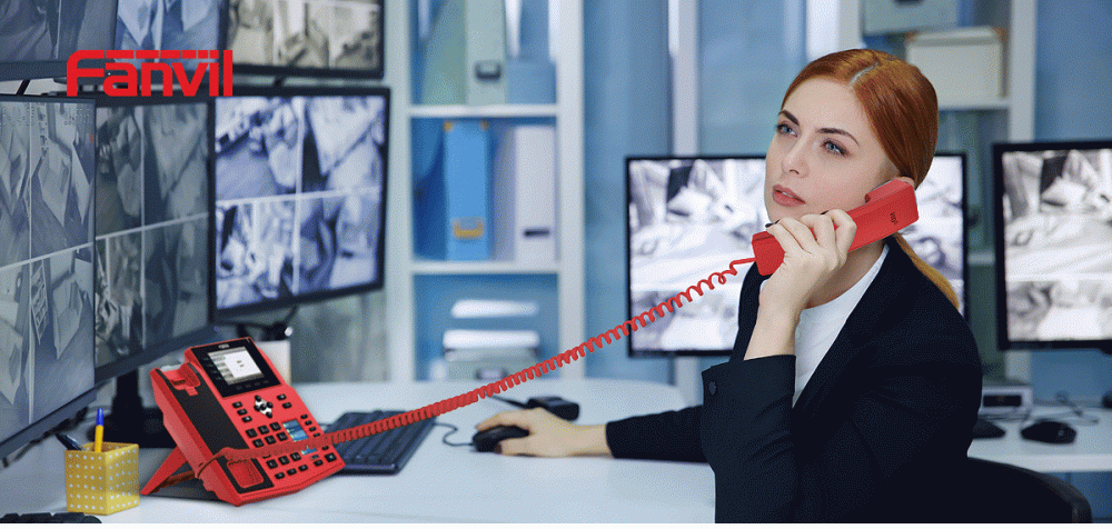 RED FANVIL X5U-R IP PHONE